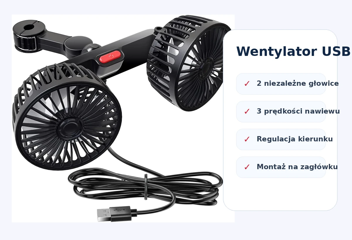 Najważniejsze cechy wentylatora USB